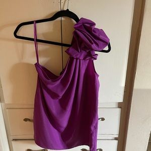Limited one shoulder blouse.  M